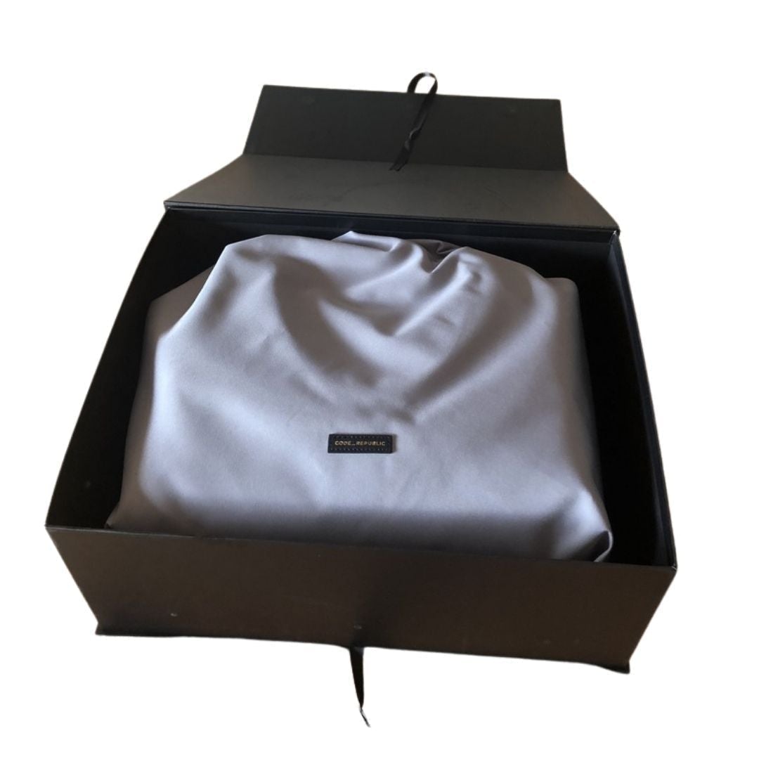 KANJIBUNNY.COM SAVANNAH DESIGNER LAPTOP HANDBAG | BLACK LEATHER | [LIMITED EDITION BUNDLE]