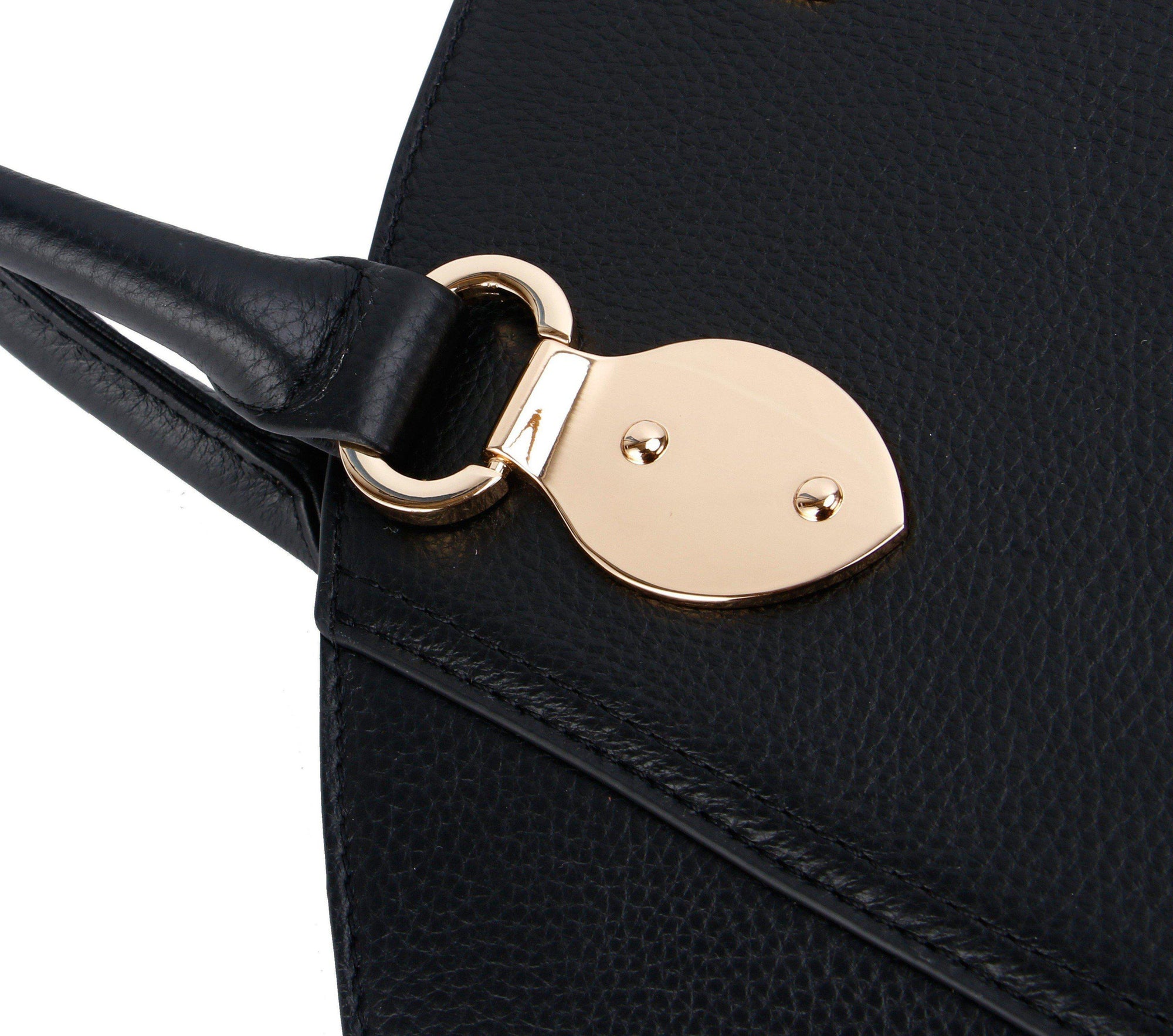 KANJIBUNNY.COM SAVANNAH DESIGNER LAPTOP HANDBAG | BLACK LEATHER | [LIMITED EDITION BUNDLE]